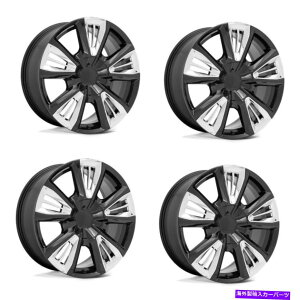 zC[@4{Zbg Zbg4 22 "OE Creations PR212 GLOSS BLACK W CHROME ACCENTS 22x9 6x5.5zC[28mm Set 4 22" OE Creations PR212 Gloss Black w Chrome Accents 22x9 6x5.5 Wheels 28mm