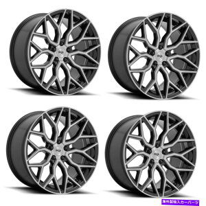 �z�C�[���@4�{�Z�b�g �Z�b�g4 19 �j�b�`1PC M262 Mazzanti Gloss Black Brushed 19x9.5 5x4.5�z�C�[��35mm Set 4 19 Niche 1PC M262 MAZZANTI Gloss Black Brushed 19x9.5 5X4.5 Wheels 35mm�y���s�A���i�z