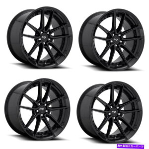 �z�C�[���@4�{�Z�b�g �Z�b�g4 18 �j�b�`1PC M223 DFS�O���X�u���b�N18x9.5 5x120�z�C�[��35mm���� Set 4 18 Niche 1PC M223 DFS GLOSS BLACK 18x9.5 5X120 Wheels 35mm Rim�y���s�A���i�z