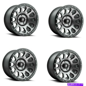 zC[@4{Zbg Zbg4 17 "RD601xNg17x8.5K^ubNO6x5.5 +7mmgbNzC[ Set 4 17" Fuel D601 Vector 17x8.5 Gunmetal Black Ring 6x5.5 +7mm Truck Wheels