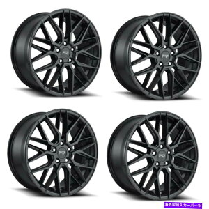 �z�C�[���@4�{�Z�b�g �Z�b�g4 19 �j�b�`1PC M190�K���}�}�b�g�u���b�N19x9.5 5x112�z�C�[��48mm���� Set 4 19 Niche 1PC M190 GAMMA MATTE BLACK 19x9.5 5X112 Wheels 48mm Rim�y���s�A���i�z
