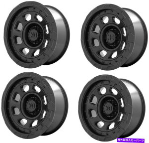 �z�C�[���@4�{�Z�b�g �Z�b�g4 17 XD XD861�X�g�[��17x9�T�e���u���b�N5x5.0�z�C�[��-12mm�����W�[�v Set 4 17 XD XD861 Storm 17x9 Satin Black 5X5.0 Wheels -12mm Rims Jeep�y���s�A���i�z