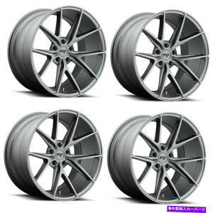 zC[@4{Zbg Zbg4 20 "jb`M116~Tm20x10}bgK^5x4.5zC[40mm Set 4 20" Niche M116 Misano 20x10 Matte Gun Metal 5X4.5 Wheels 40mm Rims