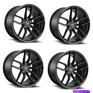 �z�C�[���@4�{�Z�b�g �Z�b�g4 19 �j�b�`1PC M203 Vosso Matte Black 19x9.5 5x112�z�C�[��48mm���� Set 4 19 Niche 1PC M203 VOSSO MATTE BLACK 19x9.5 5X112 Wheels 48mm Rim�y���s�A���i�z