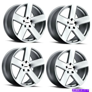 zC[@4{Zbg Zbg4 20 "TSWuXgVo[~[JbgtFCX20x10 5x120zC[40mm Set 4 20" TSW Bristol Silver Mirror Cut Face 20x10 5x120 Wheels 40mm Rims