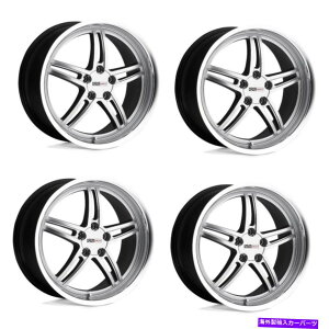 zC[@4{Zbg Zbg4 20 "NCXR[sInCp[Vo[W/~[Jbgbv20x10.5 5x4.75 65mm Set 4 20" Cray Scorpion Hyper Silver w/ Mirror Cut Lip 20x10.5 5x4.75 65mm Rims