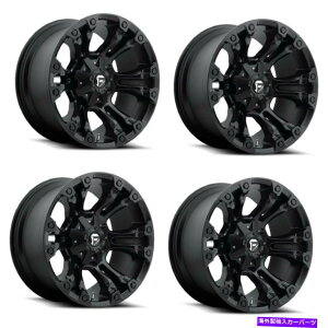 �z�C�[���@4�{�Z�b�g �Z�b�g4 20 �R�����CD560�u���b�N�z�C�[��20x9 8���O8x6.5�g���b�N����20mm 125.2 Set 4 20 Fuel Vapor D560 Black Wheels 20x9 8 Lug 8x6.5 Truck Rims 20mm 125.2�y���s�A���i�z