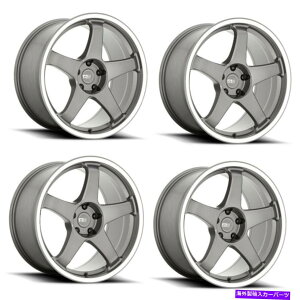 zC[@4{Zbg Zbg4 19 "Motegi MR151 CS5K^@BHO19x9.5 5x4.5zC[15mm Set 4 19" Motegi MR151 CS5 Gunmetal Machined Lip 19x9.5 5X4.5 Wheels 15mm Rim