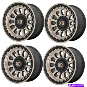 �z�C�[���@4�{�Z�b�g �Z�b�g4 17 XD XD856 OMEGA SATIN BLACK with Bronze Tint 17x9 6x135/5.5�z�C�[��-12mm Set 4 17 XD XD856 Omega Satin Black With Bronze Tint 17x9 6X135/5.5 Wheel -12mm�y���s�A���i�z