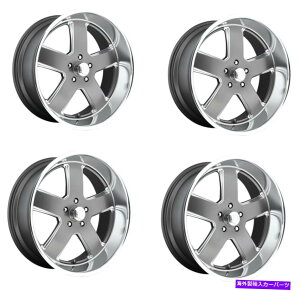 zC[@4{Zbg Zbg4 22 "US Mags Hustler U118K^zC[22x9 5x5 +1mmNVbNBe[W Set 4 22" US Mags Hustler U118 Gunmetal Wheels 22x9 5x5 +1mm Classic Vintage Rim