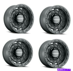zC[@4{Zbg Zbg4 20 "rWIt[h403pTeubNzC[20x9.5 8x170 RIM -18mm Set 4 20" Vision Off-Road 403 Tactical Satin Black Wheels 20x9.5 8x170 Rim -18mm