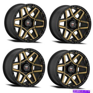 �z�C�[���@4�{�Z�b�g �Z�b�g4 17 MAMBA 595BZ M23 17x9 5x9 5x9 5x5.5�u�����Y�t�F�C�X�z�C�[��12mm���� Set 4 17 Mamba 595BZ M23 17x9 5x5.5 Matte Black w/ Bronze Face Wheels 12mm Rims�y���s�A���i�z