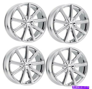 �z�C�[���@4�{�Z�b�g �Z�b�g4 17 PACER 789C EVOLVE 17x7.5 5x4.5/120 Chrome���b�L�z�C�[��42mm���� Set 4 17 Pacer 789C Evolve 17X7.5 5x4.5/120 Chrome Plated Wheels 42mm Rims�y���s�A���i�z