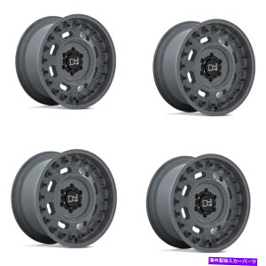 zC[@4{Zbg Zbg4 17 "ubNTCANXogVbvO[17x9.5 6x135zC[6mmgbNSUV Set 4 17" Black Rhino Axle Battleship Gray 17x9.5 6x135 Wheels 6mm Truck SUV Rim