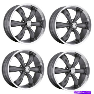 zC[@4{Zbg Zbg4 22 "rW}bX142WFhK^@BHbv22x9.5 6x5.530mm Set 4 22" Vision Muscle 142 Legend Gunmetal Machined Lip 22x9.5 6x5.5 Rims 30mm