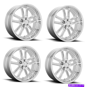 ホイール 4本セット セット4 18 "US MAG 1PC U131 Bullet Chrome 18x9.5 5x4.5ジープフォード用のホイール1mm Set 4 18" US Mag 1PC U131 Bullet Chrome 18x9.5 5x4.5 Wheels 1mm For Jeep Ford