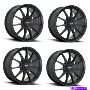 zC[@4{Zbg Zbg4 19 "ROTIFORM 1PC R168 DTMTeubN19x8.5 5x112zC[45mm5O Set 4 19" Rotiform 1PC R168 DTM Satin Black 19x8.5 5x112 Wheels 45mm Rim 5 Lug