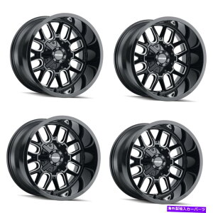 zC[@4{Zbg Zbg4 20 "Mayhem Cogent Black w/Milled Spokes Wheels20x9 5x5 5x5.5 Rims 0mm Set 4 20" Mayhem Cogent Black W/Milled Spokes Wheels 20x9 5x5 5x5.5 Rims 0mm