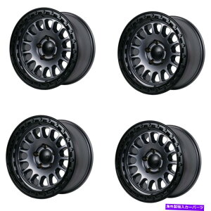 �z�C�[���@4�{�Z�b�g �Z�b�g4 17 Tremor 104 Aftershock�O���t�@�C�g�O���[�u���b�N���b�v�z�C�[��17x8.5 5x150 0mm Set 4 17 Tremor 104 Aftershock Graphite Grey Black Lip Wheels 17x8.5 5x150 0mm