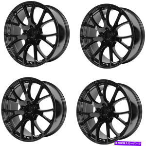 �z�C�[���@4�{�Z�b�g �Z�b�g4 20 "OE Creations PR161 GLOSS BLACK 20x9 5x115�z�C�[��20mm���� Set 4 20" OE Creations PR161 Gloss Black 20x9 5X115 Wheels 20mm Rim