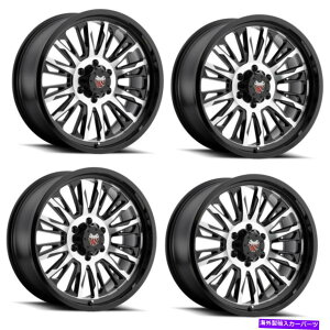 �z�C�[���@4�{�Z�b�g �Z�b�g4 18 �}���o593MB M21 18x9 8x6.5�O���X�u���b�N�@�B���H�t�F�C�X�z�C�[��12mm���� Set 4 18 Mamba 593MB M21 18x9 8x6.5 Gloss Black Machined Face Wheels 12mm Rims�y���s�A���i�z