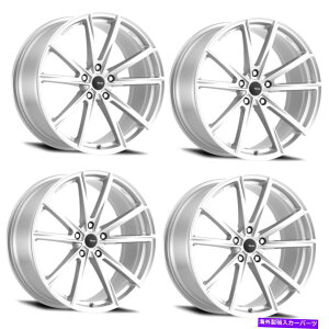 zC[@4{Zbg Zbg4 20 "Advanti Racing 96s Torcere 20x10 5x4.5tbVVo[zC[42mm Set 4 20" Advanti Racing 96S Torcere 20x10 5x4.5 Flash Silver Wheels 42mm Rims
