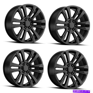 ホイール 4本セット セット4 20 "OE Creations PR182サテンブラック20x9 6x5.5ホイール24mmトラックSUVリム Set 4 20" OE Creations PR182 Satin Black 20x9 6x5.5 Wheels 24mm Truck SUV Rims