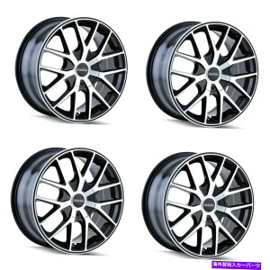 zC[@4{Zbg Zbg4 20 "c[TR60ubN/@BHtFCX/ubNO20x8.5 5x108/5x4.540mm Set 4 20" Touren TR60 Black/Machined Face/Black Ring 20x8.5 5x108/5x4.5 Rim 40mm