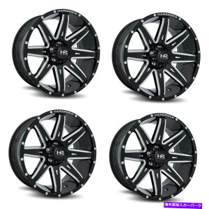 zC[@4{Zbg Zbg4 20x12 "n[hbNɍXposed 20x12OXuN~t5x150zC[-44mm Set 4 20x12" Hardrock Painkiller XPosed 20x12 Gloss Blk Milled 5x150 Wheels-44mm