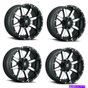 zC[@4{Zbg Zbg4 20 "R}[xbND537ubN@BH20x10 8x170 -18mmtggbN Set 4 20" Fuel Maverick D537 Black Machined Rims 20x10 8x170 -18mm Lifted Truck