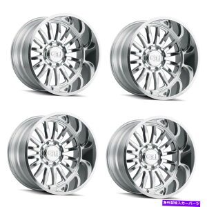 �z�C�[���@4�{�Z�b�g �Z�b�g4 20 "�J���I�t���[�h�T�~�b�g�|���b�V��/�t���C�X�z�C�[��20x12 6x5.5����-51mm Set 4 20" Cali Off-Road Summit Polished/Milled Wheels 20x12 6x5.5 Rims -51mm