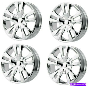 ホイール 4本セット セット4 22 "OE Creations PR188 Chrome 22x9 6x5.5ホイール24mmトラックSUVリム Set 4 22" OE Creations PR188 Chrome 22x9 6x5.5 Wheels 24mm Truck SUV Rims