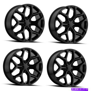 ホイール 4本セット セット4 26 "OE Creations PR176マットブラック26x10 6x5.5ホイール24mmトラックSUVリム Set 4 26" OE Creations PR176 Matte Black 26x10 6x5.5 Wheels 24mm Truck SUV Rim