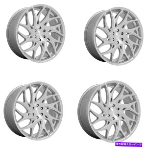 zC[@4{Zbg Zbg4 26 "DUB 1PC S261 G.O.A.T.Vo[ubVOtFCX26x10 5x5zC[10mm Set 4 26" DUB 1PC S261 G.O.A.T. Silver Brushed Face 26x10 5x5 Wheels 10mm Rims