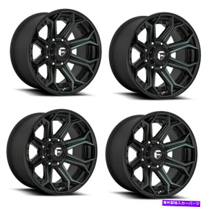 �z�C�[���@4�{�Z�b�g �Z�b�g4 22 �R��D704���22x12�@�B���H�_�u���_�[�N�s���g5x5.0�z�C�[��-44mm���� Set 4 22 Fuel D704 Siege 22x12 Machined Double Dark Tint 5x5.0 Wheels -44mm Rim�y���s�A���i�z
