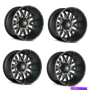 �z�C�[���@4�{�Z�b�g �Z�b�g4 24 American Truxx DNA Black/Milled Wheels 24x14 8x6.5 Rims -76mm Set 4 24 American Truxx DNA Black/Milled Wheels 24x14 8x6.5 Rims -76mm�y���s�A���i�z