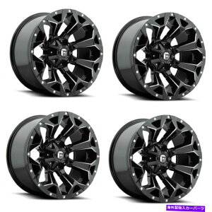 �z�C�[���@4�{�Z�b�g �Z�b�g4 20 �R���U��D576�u���b�N�~�����O�z�C�[��20x9 6x135 6x5.5 1mm 6���O�g���b�N Set 4 20 Fuel Assault D576 Black Milled Wheels 20x9 6x135 6x5.5 1mm 6 Lug Truck�y���s�A���i�z