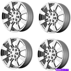 ホイール 4本セット セット4 22 "OE Creations PR144 22x9 Chrome 6x5.5ホイール31mmトラックSUVリム Set 4 22" OE Creations PR144 22x9 Chrome 6x5.5 Wheels 31mm Truck SUV Rims