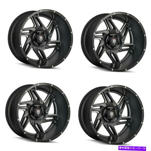 zC[@4{Zbg Zbg4 24 "American Truxx Spurs Black/Milled Wheels 24x14 8x180 Rims -76mm Set 4 24" American Truxx Spurs Black/Milled Wheels 24x14 8x180 Rims -76mm