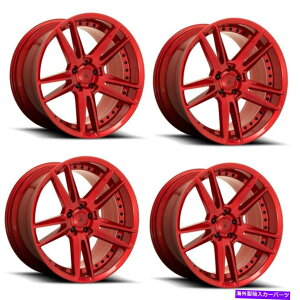 zC[@4{Zbg Zbg4 20 "ATeBubNABL-33LfB[bh20x9 5x115zC[15mm Set 4 20" Asanti Black ABL-33 Reign Candy Red 20x9 5x115 Wheels 15mm Rims