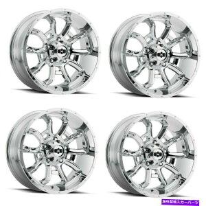 �z�C�[���@4�{�Z�b�g �Z�b�g4 20 �r�W�����I�t���[�h415���e�N�����z�C�[��20x9 5x5�W�[�v����10mm Set 4 20 Vision Off-Road 415 Bomb Chrome Wheels 20x9 5x5 For Jeep Rims 10mm�y���s�A���i�z