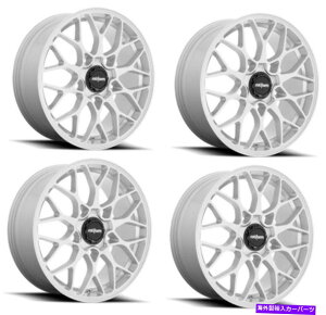 �z�C�[���@4�{�Z�b�g �Z�b�g4 20 "ROTIFORM 1PC R189�O���X�V���o�[20x9 5x112�z�C�[��45mm���� Set 4 20" Rotiform 1PC R189 Gloss Silver 20x9 5X112 Wheels 45mm Rim