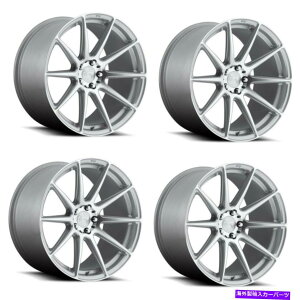 �z�C�[���@4�{�Z�b�g �Z�b�g4 21 �j�b�`1PC M146�G�b�Z���O���X�V���o�[�@�B���H21x9 5x120�z�C�[��35mm���� Set 4 21 Niche 1PC M146 ESSEN GLOSS SILVER MACHINED 21x9 5X120 Wheels 35mm Rim�y���s�A���i�z