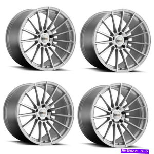 zC[@4{Zbg Zbg4 19 "NC}R19x11Vo[w/~[JbgtFCX5x120.65zC[76mm Set 4 19" Cray Mako 19x11 Silver w/ Mirror Cut Face 5x120.65 Wheels 76mm Rims