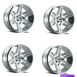 zC[@4{Zbg Zbg4 22 "rWIt[h363݂NzC[22x12 5x5.5-51mm Set 4 22" Vision Off-Road 363 Razor Chrome Wheels 22x12 5x5.5 Rims -51mm