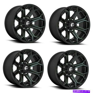 �z�C�[���@4�{�Z�b�g �Z�b�g4 22 �R��D704��͋@�B���H�_�u���_�[�N�s���g�z�C�[��22x10 8x6.5 -18mm Set 4 22 Fuel D704 Siege Machined Double Dark Tint Wheels 22x10 8x6.5 -18mm�y���s�A���i�z