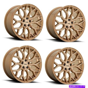 zC[@4{Zbg Zbg4 22 "jb`1PC M263 MazzantiuYuV22x10 5x120zC[30mm Set 4 22" Niche 1PC M263 MAZZANTI Bronze Brushed 22x10 5X120 Wheels 30mm Rim
