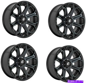 �z�C�[���@4�{�Z�b�g �Z�b�g4 22 �R��1PC D704��͋@�B���H�_�u���_�[�N�s���g22x10 5x150�z�C�[��-18mm Set 4 22 Fuel 1PC D704 Siege Machined Double Dark Tint 22x10 5X150 Wheels -18mm�y���s�A���i�z