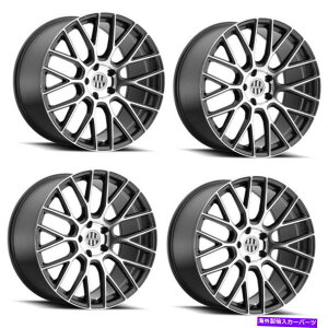 �z�C�[���@4�{�Z�b�g �Z�b�g4 20 �r�N�^�[�@����萫20x10.5�K�����^��w/�~���[�J�b�g�t�F�C�X5x112 22mm Set 4 20 Victor Equipment Stabil 20x10.5 Gunmetal w/ Mirror Cut Face 5x112 22mm�y���s�A���i�z