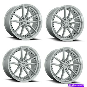 zC[@4{Zbg Zbg4 22 "jb`M221 DFS 22x9OXVo[@BH5x115zC[18mm Set 4 22" Niche M221 DFS 22x9 Gloss Silver Machined 5x115 Wheels 18mm Rims